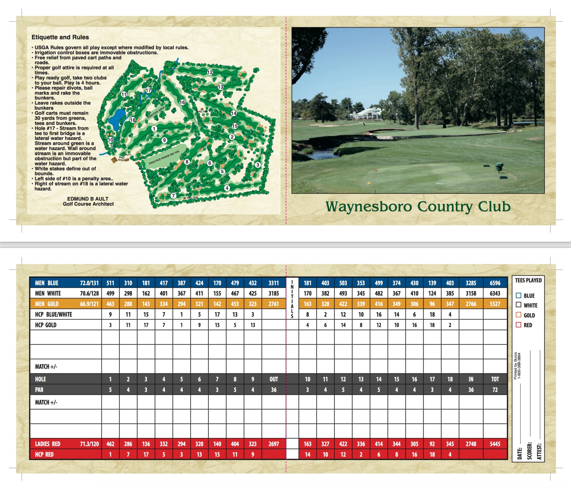 waynesborough country club cost Marilee Windham